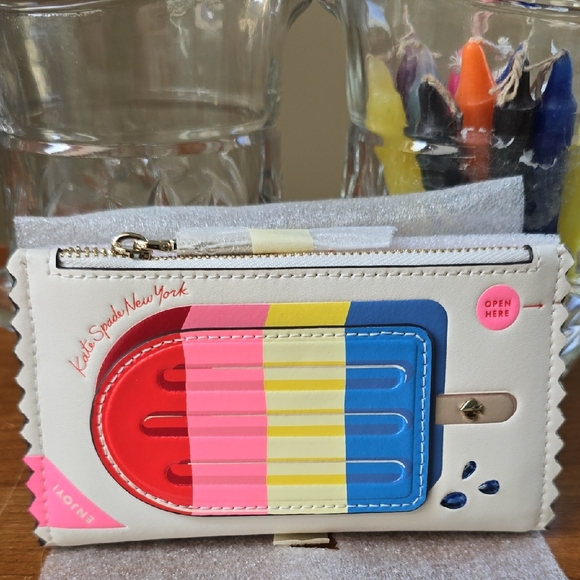 kate spade Handbags - Kate Spade Multicolor Popsicle Card Holder